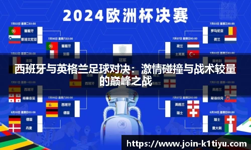 西班牙与英格兰足球对决：激情碰撞与战术较量的巅峰之战